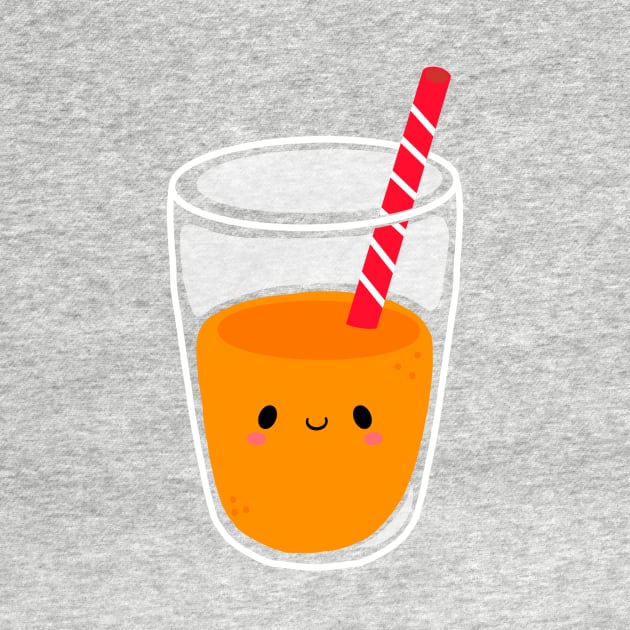 Cute Breakfast Friend - Orange Juice by SaganPie